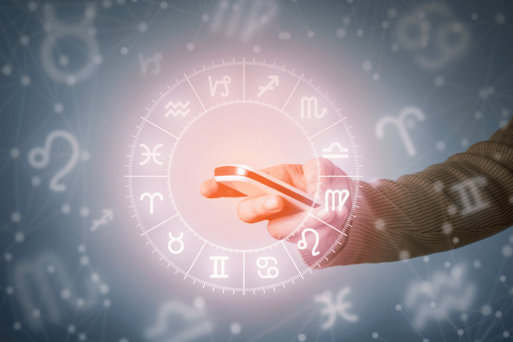 Ribe horoskop za oktobar 2026. – premium Zodijak ilustracija
